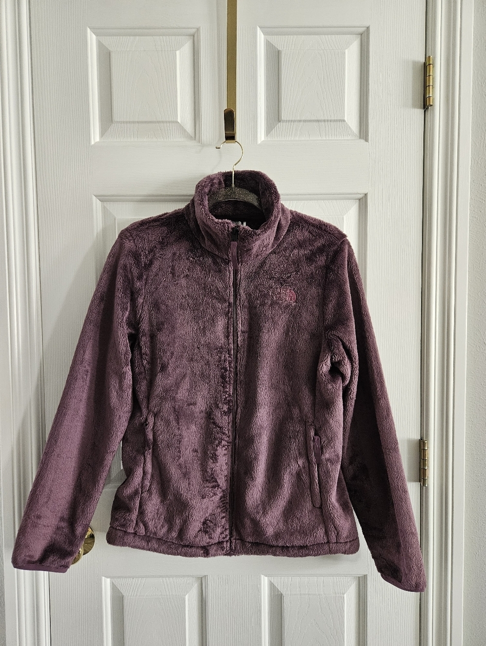 NWOT The North Face Osito Full Zip Jacket/Coat- Midnight Mauve
